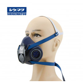 Shigematsu twin filter type half face gas respirator model: TW02S