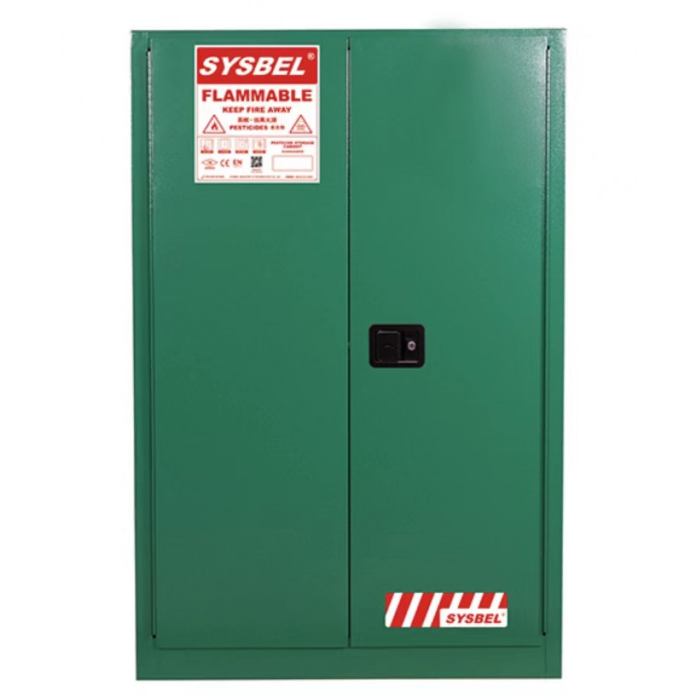 SYSBEL CE and FM Approved 45 Gal Pesticides Safety storage Cabinet