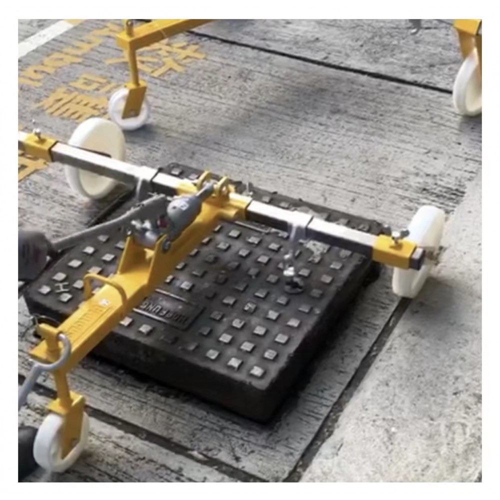 Proteus Equipment Handylift Texas Hydraulic Manhole Cover Lifter, 起渠蓋機