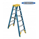 WERNER T6000 Fiberglass Twin Ladder 雙面人字梯