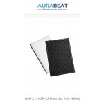 Aurabeat NSP-X1 / NSP-X2 Filter Set (H13 HEPA)