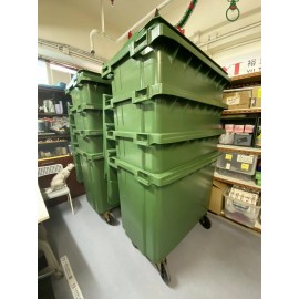 660L Mobile Garbage Bin ( Green ) 垃圾桶