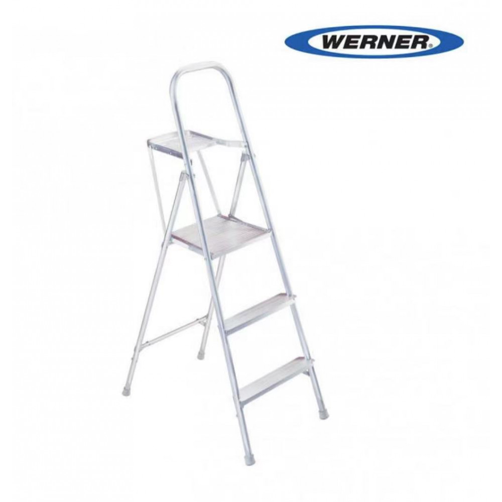 WERNER 265 3-Step Aluminum Platform Ladder 家用梯