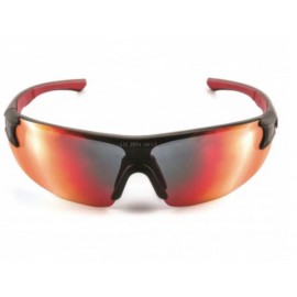 3M™ 3M SS1729AS-B 安全太陽眼鏡 - 紅黑框, 紅鏡(鏡面)..