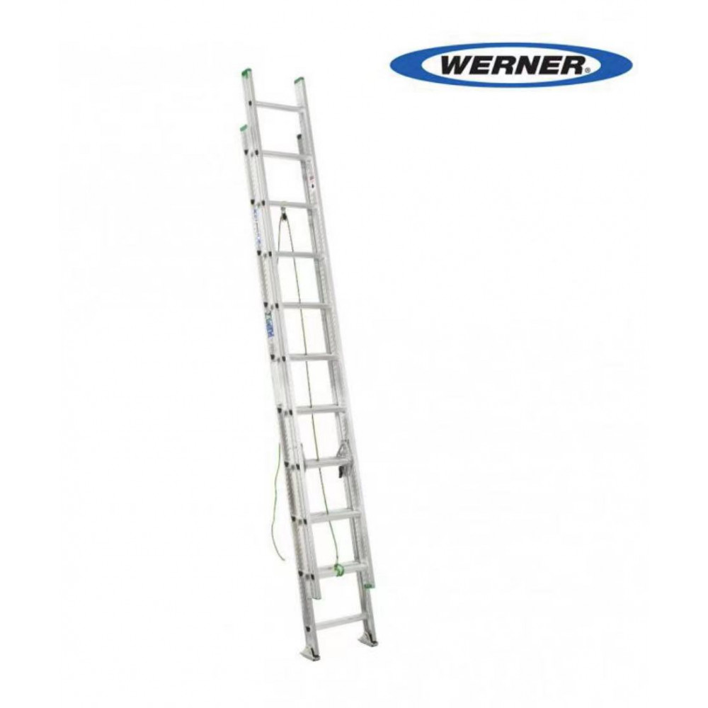 WERNER D1200-2 Aluminum D-Rung Extension Ladder 伸縮雲梯