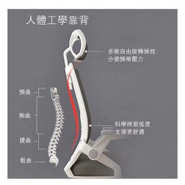 Office Chairs 職員椅 辦公椅 家用電腦椅 學習椅 帶頸椎枕椅