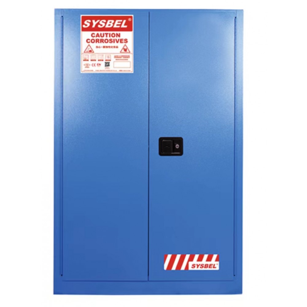 SYSBEL CE and FM Approved 45 Gal Weakly corrosive liquid safety storage cabinet