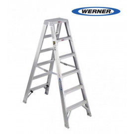 WERNER T400 Aluminum Twin Stepladder 雙面人字梯 (以報價為準)