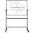 White Board H型架，雙面白板 