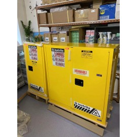 Justrite Safety Cabinet 8930001 Yellow 