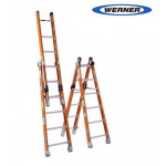 WERNER 7800 Fiberglass Combination Ladder 玻璃纖維多用梯