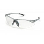 Elvex SG-200C elite clear hard coated grey frame pc lens