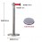 Stainless steel post 拉帶桿
