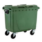 660L Mobile Garbage Bin ( Green ) 垃圾桶