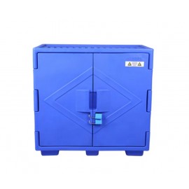 SYSBEL FM, CE Approved 22 Gal Polyethylene Corrosive Cabinet[22 Gal/83 L]