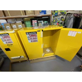 Justrite Safety Cabinet 8930001 Yellow 