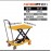 Noblift TF15 Manual Single Scissor Lift Table