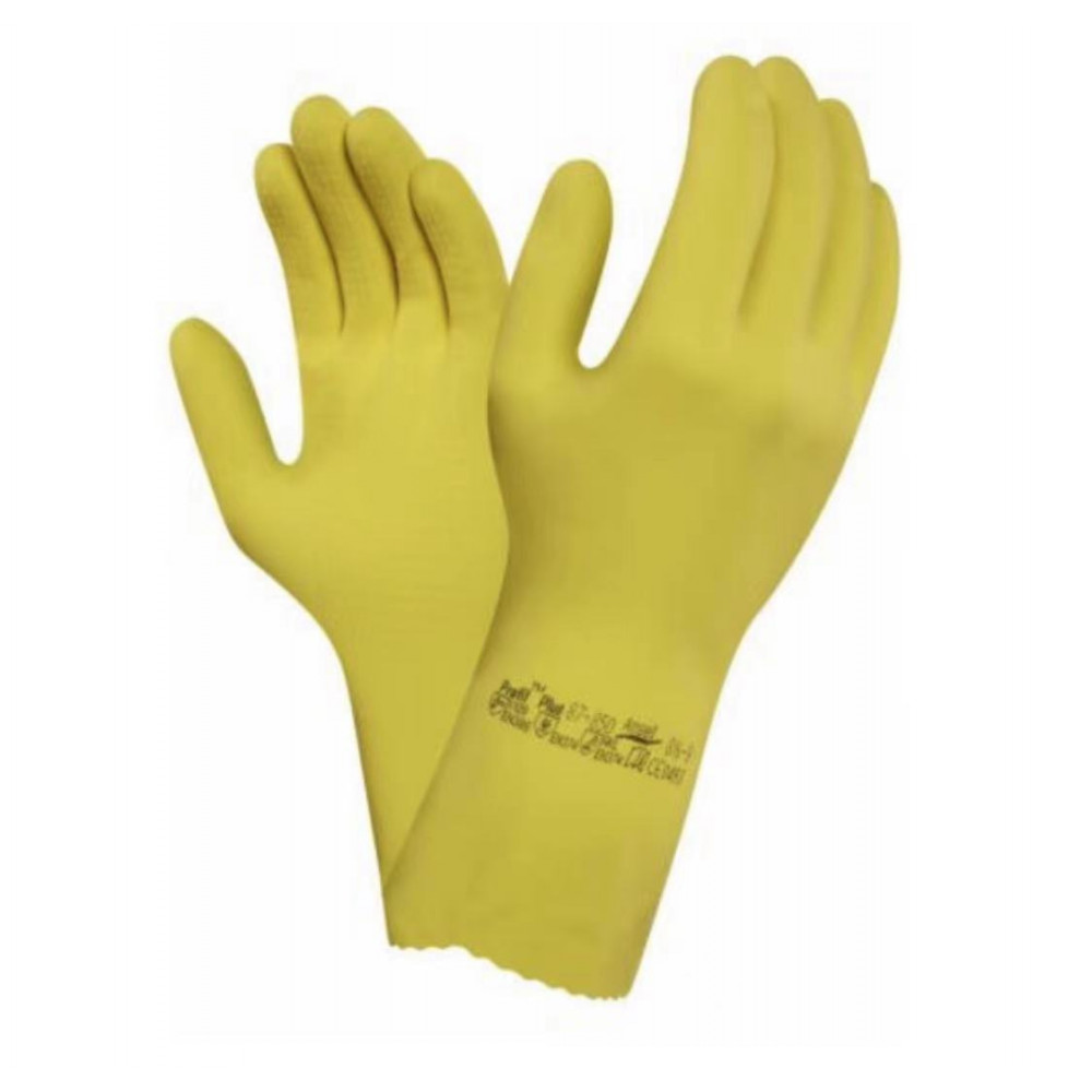 87-850 Yellow Lemon 6 ANSELL Glove