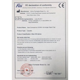 Formaster New Coronavirus ( COVID-19 ) Antigen Rapid Test Kit ( swab )