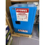 SYSBEL CE and FM Approved 12 Gal Weakly corrosive liquid safety storage cabinet[12 Gal/45 L]