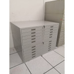 Drawer metal plan chest 