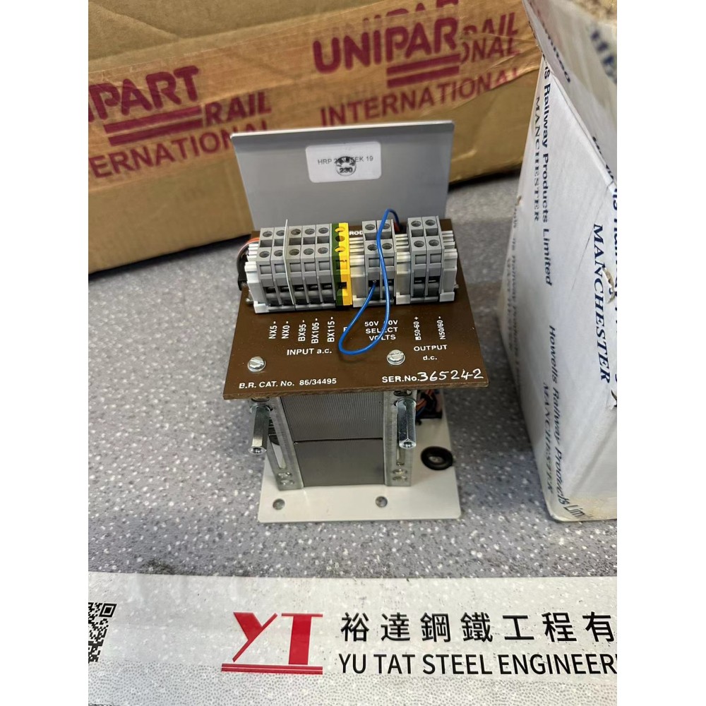 Transformer/Rectifier part no. 0086/034495