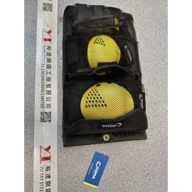 GOMA Protection Gear Set on wrist, elbow and knee. Color: Yellow