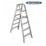 WERNER T370 Aluminum Twin Ladder 雙面工作梯