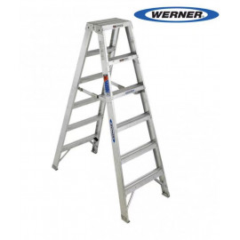 WERNER T370 Aluminum Twin Ladder 雙面工作梯 (以報價為準)